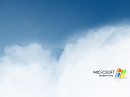 Vista Blue Clouds     1600x1200 vista, blue, clouds, , windows, longhorn