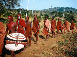 Great Warriors, Kenya, Africa     1600x1200 great, warriors, kenya, africa, , 