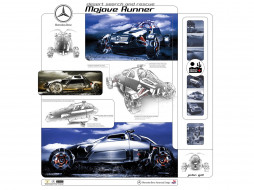 Mercedes-Benz Mojave Runner Poster     1920x1440 mercedes, benz, mojave, runner, poster, , 