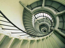Spiral Staircase, Ponce de Leon Inlet Lighthouse, Florida     1600x1200 spiral, staircase, ponce, de, leon, inlet, lighthouse, florida, 