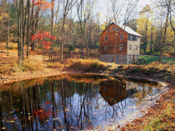 Millbrook Mill, Delaware Water Gap National Recreation Area, New Jersey     1600x1200 