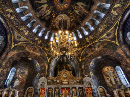 A grand cathedral in Kiev.     1600x1200 grand, cathedral, in, kiev, , , , 