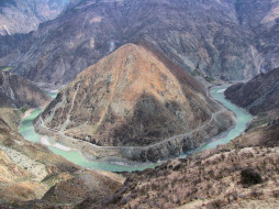 First Bend in Yangtze-Yunnan Province-China     1600x1200 