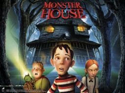 мультфильмы, monster, house