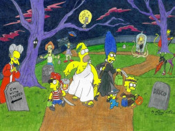      1024x768 , the, simpsons