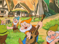      1024x768 , snow, white, and, the, seven, dwarfs, disney, 