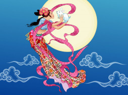 Moon Goddess     1600x1200 moon, goddess, , 