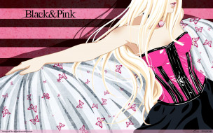 Black& pink     1920x1200 black&, pink, , *unknown, 