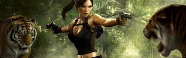 Tomb Raider: Underworl     3360x1050 tomb, raider, underworl, , , underworld