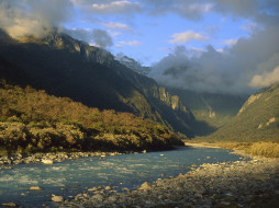Copland River Above Welcome Flats Westland National Park New Zealand     1600x1200 
