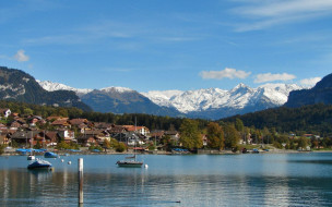 Brienz Switzerland     1680x1050 brienz, switzerland, , 