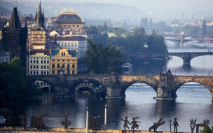 Vltava River Prague     1680x1050 vltava, river, prague, , , 