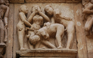 Historic Khajuraho temple art, India     1920x1200 historic, khajuraho, temple, art, india, , , , , 