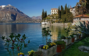 Lake Como Italy обои для рабочего стола 1680x1050 lake, como, italy, города, пейзажи
