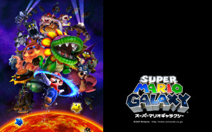 Super Mario Galaxy     1920x1200 super, mario, galaxy, , 