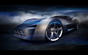 50th Anniversary Corvette Stingray Concept     1920x1200 50th, anniversary, corvette, stingray, concept, 