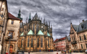 St. Veitsdom - Prague, Czech Republic     2560x1600 st, veitsdom, prague, czech, republic, , , 