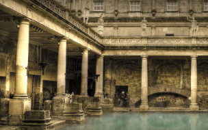 Roman Bath     2560x1600 roman, bath, , , , 