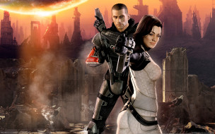 Mass Effect 2 обои для рабочего стола 2560x1600 mass, effect, видео, игры, miranda lawson