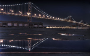 The Bay Bridge, San Francisco     2560x1600 the, bay, bridge, san, francisco, , , , 