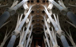 Sagrada Familia inside, Barcelona.     1920x1200 sagrada, familia, inside, barcelona, , , , 