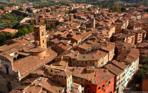 the, old, city, siena, , 