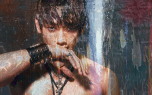      1440x900 , jung, ji, hun, rain