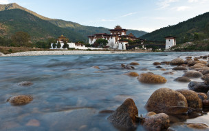 Punakha Dzong, Bhutan     1920x1200 , , , , punakha dzong, bhutan