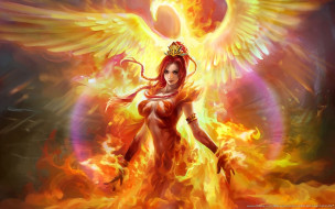 phoenix, by, tang, , 