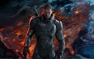 Mass Effect 3     2560x1600 mass, effect, , , commander, shepard