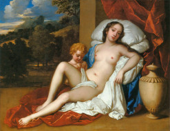 Venus and Cupid (Sir Peter Lely)     1600x1233 venus, and, cupid, sir, peter, lely, , 