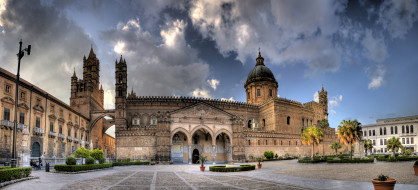 Palermo Cathedral - Palermo, Italy     2860x1300 , , , , , palermo