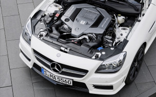 Mercedes Benz- SLK55- AMG -2012     1920x1200 mercedes, benz, slk55, amg, 2012, , 