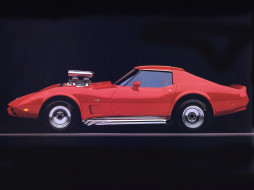 corvette, muscle, car, 1977, 