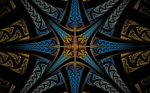 3d     1920x1200 3d, 3, , fractal, , art, 