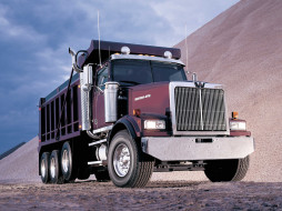 western star 4900 fa dump truck     1600x1200 western, star, 4900, fa, dump, truck, 
