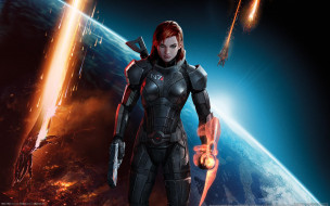Mass Effect 3     2560x1600 mass, effect, , , commander, shepard