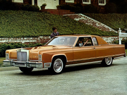 lincoln, continental, town, coupe, 