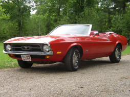 ford, mustang, convertible, 1971, 