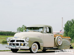 1954 chevrolet 3100 series truck     1600x1200 1954, chevrolet, 3100, series, truck, , custom, pick, up