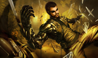 Deus Ex: Human Revolution     2500x1480 deus, ex, human, revolution, , , adam, jensen