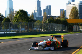     2560x1707 , , f1, -, andrian, sutil, force, india, australiangp, 2011, 