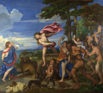 Titian - Bacchus and Ariadne     2973x2698 titian, bacchus, and, ariadne, , tiziano, vecellio