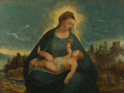 Attributed to Bernardino da Asola - The Madonna and Child     3000x2259 attributed, to, bernardino, da, asola, the, madonna, and, child, , , , 