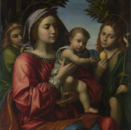Paolo Morando - The Virgin and Child with the Baptist and an Angel     2555x2554 paolo, morando, the, virgin, and, child, with, baptist, an, angel, 