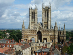 Main front of Lincoln Cathedral     4000x3000 main, front, of, lincoln, cathedral, , , , , 