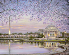 Spring Blossom     1920x1545 spring, blossom, , robert, finale, painting, , , , 