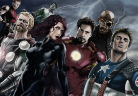 The Avengers     1718x1193 the, avengers, , , 