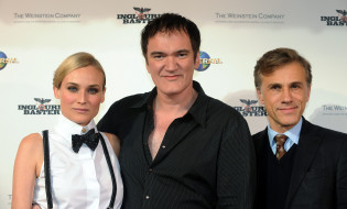 Quentin Tarantino,  Diane Kruger, Christoph Waltz     4166x2520 quentin, tarantino, diane, kruger, christoph, waltz, , , , 