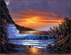 Derk Hansen - Sunset Shores     2054x1587 derk, hansen, sunset, shores, , , 